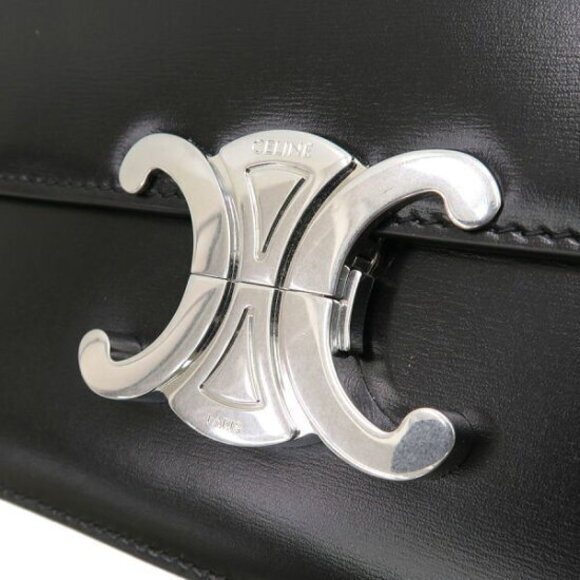 Celine Teen Triomphe Bag Shiny Calfskin - Picture 3 of 9